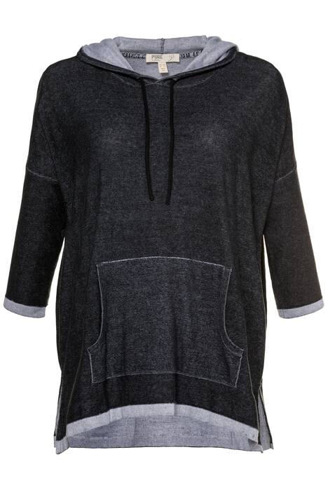 Kapuzen-Pullover, Oversized, Biobaumwolle