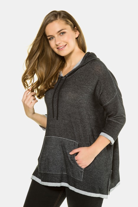 Eco Cotton Hooded Kangaroo Pocket Sweater
