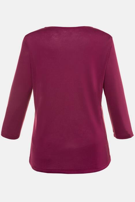 Shirt, Saum-Bindeband, Relaxed, Ziernaht