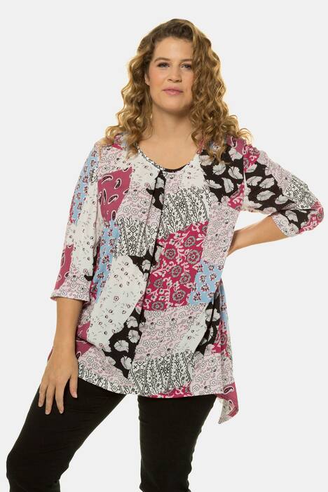 Tunika, Patchlook, Regular, Krepp