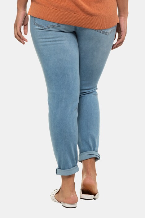 Skinny Jeans, destroyed, 5-Pocket, schmal geschnitten