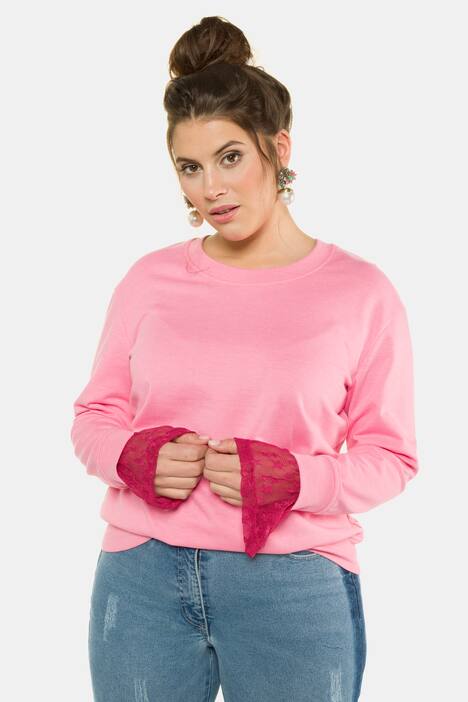Sweatshirt, Spitze, oversized, Studio Untold