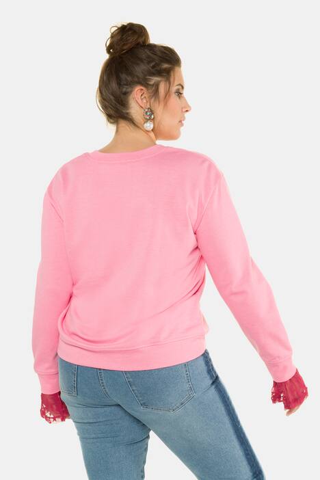 Sweatshirt, Spitze, oversized, Studio Untold