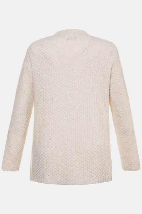 Pullover, Zopfmuster, kuschelweich, Rippbündchen