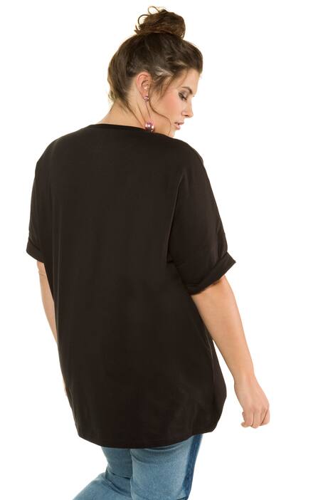 ACDC Themed Round Neck Short Sleeve Knit Tee