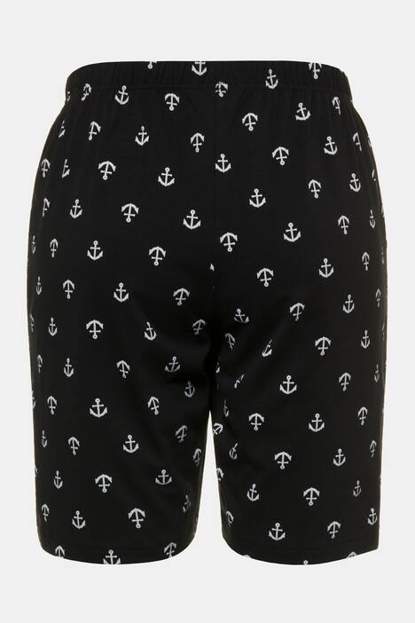 Jerseyshorts, Ankermuster, Elastikbund