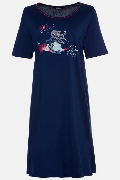 Bigshirts, 2er-Pack, Meerjungfrauenmotiv, bis Gr. 66/68
