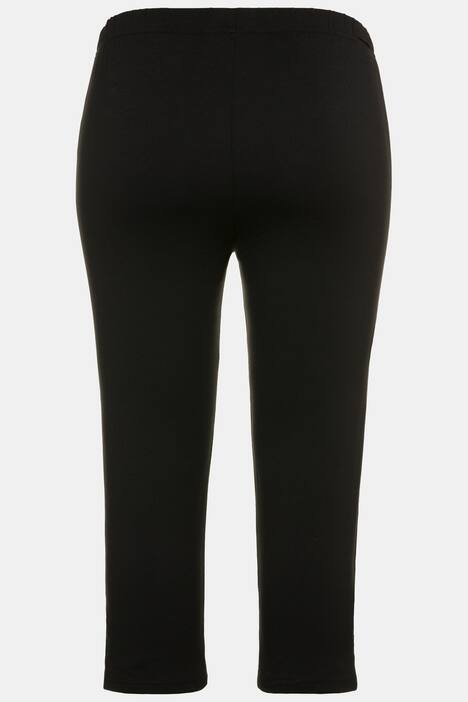 2 Pack Of Capri Stretch Cotton Knit Lounge Leggings