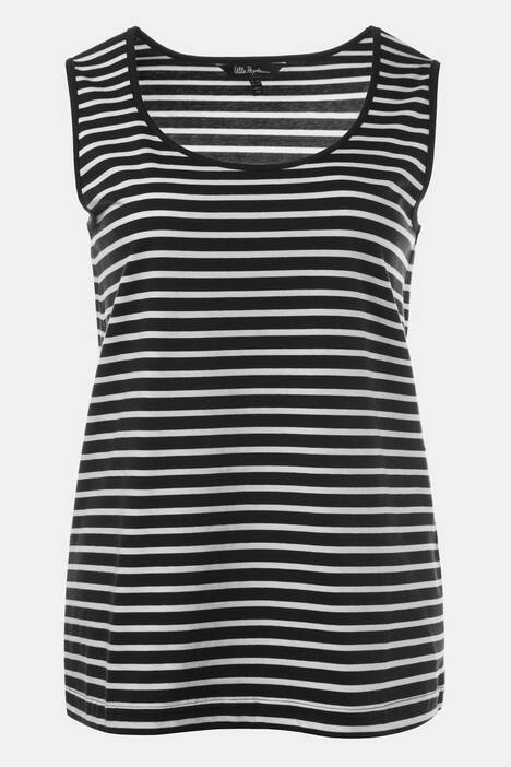 Tops, 2er-Pack, Ringel / Ankermotiv, reine Baumwolle