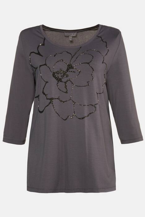 Shirt, Perlenstickerei, Classic, 3/4-Arm, selection