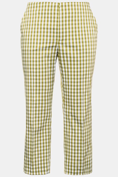 7/8-Hose Sophie, Karomuster, schmales Bein, selection