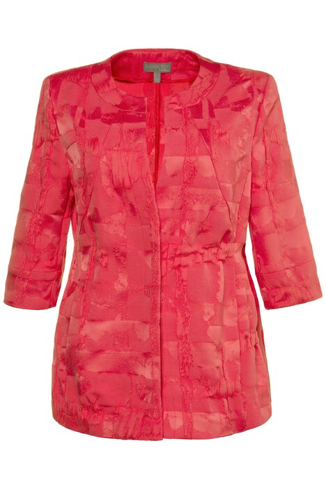 Abstract Jacquard Stretch Jacket