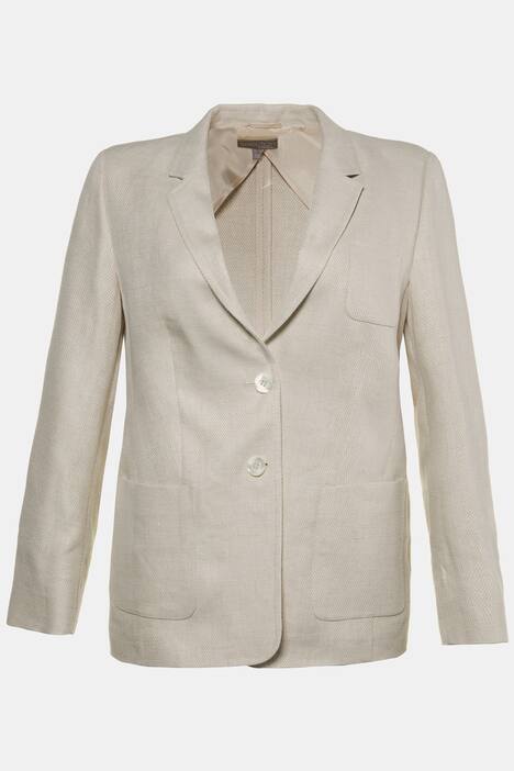 Blazer, Leinenqualität, Perlmuttknöpfe, selection