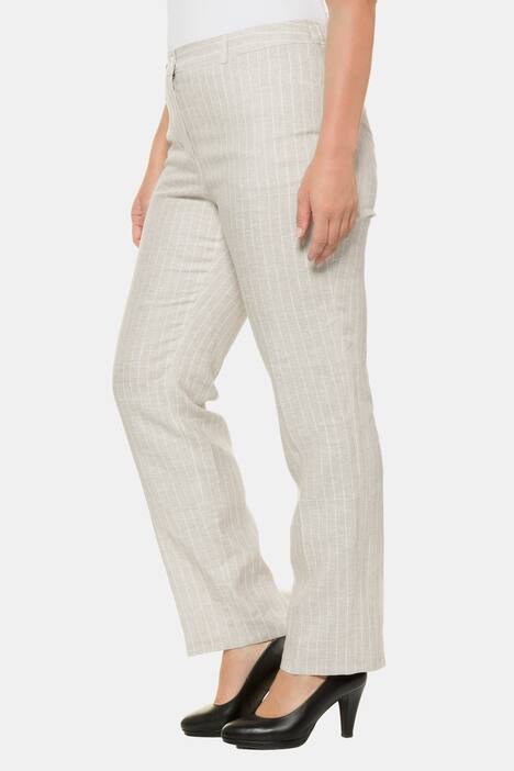 Stripe Linen Sophie Fit Pants