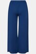 Pantalon Mary, coupe Marlene, jersey bord-côte, jambe large et taille élastique