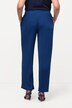 Pantalon Mary, coupe Marlene, jersey bord-côte, jambe large et taille élastique