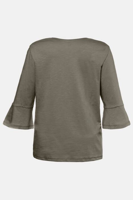 Shirt, Blattstickerei, Öko-Tex 100