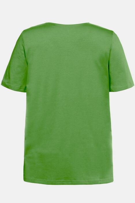 T-Shirt, Zierbänder, Classic, V-Ausschnitt