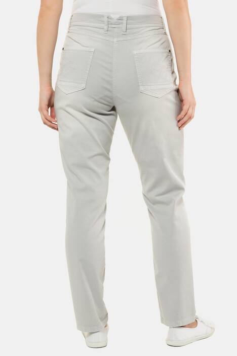 Hose Mia, Knitterfalten, schmales Bein, 5-Pocket-Form