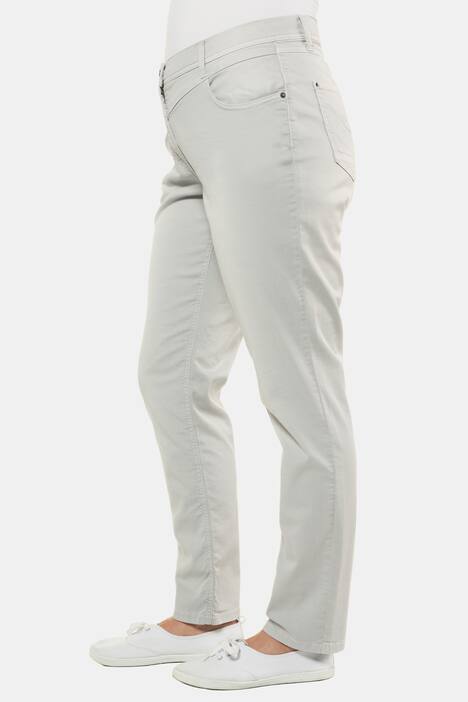 Hose Mia, Knitterfalten, schmales Bein, 5-Pocket-Form