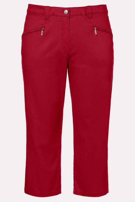 Hose Mony, wadenlang, Stretch, Reißverschlüsse