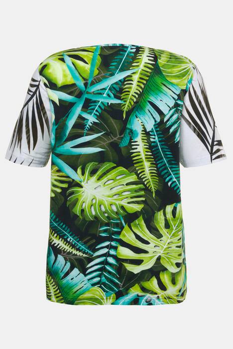 T-Shirt, Dschungelmuster, Classic, Elasthan