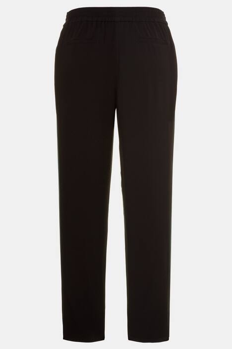 Hose Rena, Bundfalten, gerades Bein, seitliche Biese