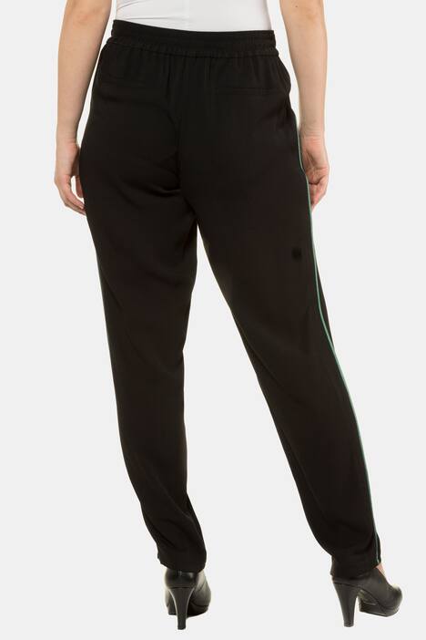 Hose Rena, Bundfalten, gerades Bein, seitliche Biese