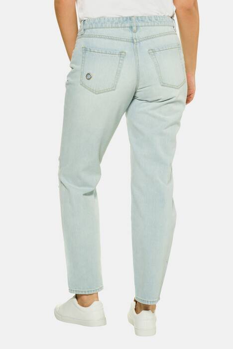 Destroy Grommet 4 Pocket Cotton Jeans