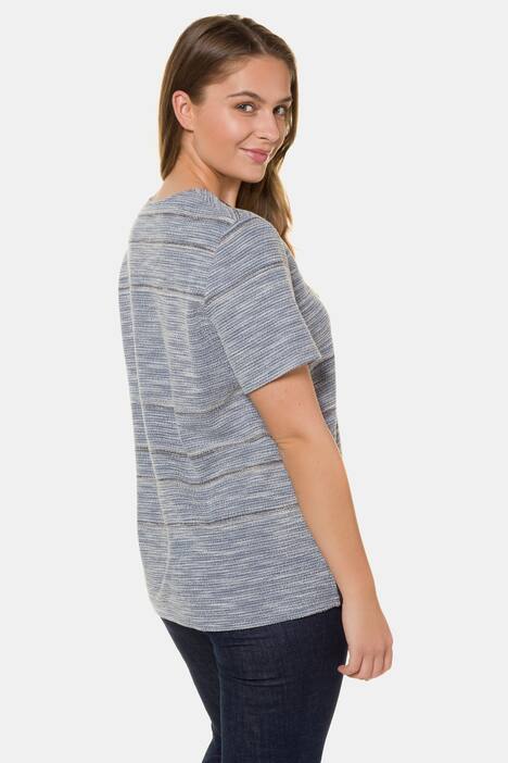 Sweatshirt, Schnürung, Regular, Struktur, Biobaumwolle