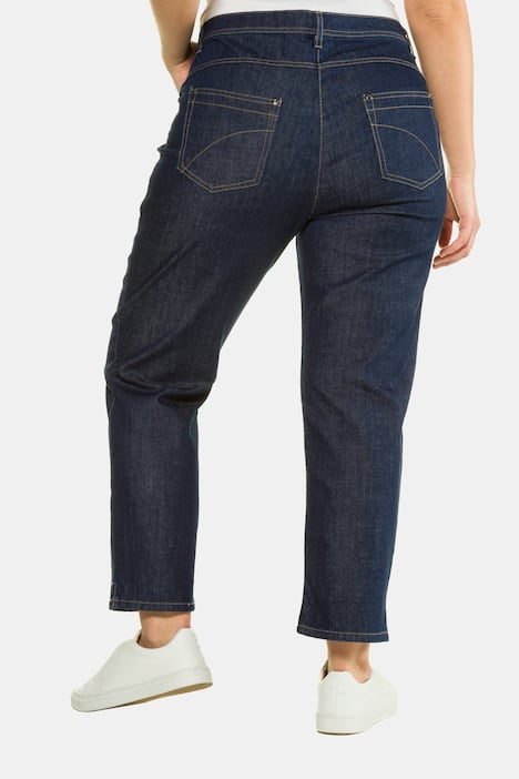 Eco Cotton 5-Pocket Shorter Capri Stretch Jeans
