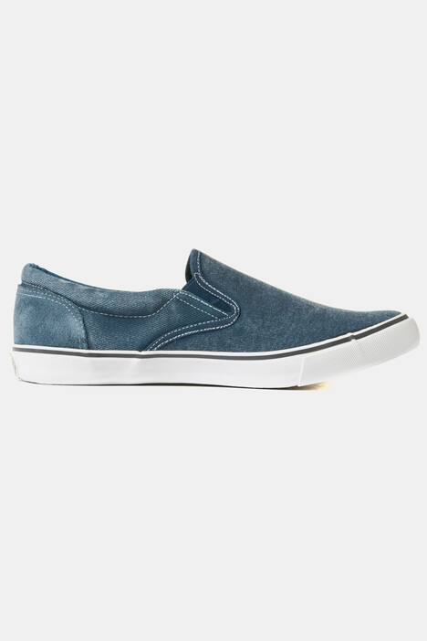 Herren-Slipper, Halbschuh, elastischer Halt, Gummisohle