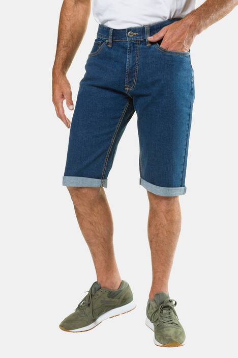 Regular Fit Denim Bermuda Shorts