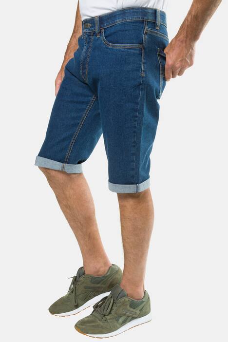 Regular Fit Denim Bermuda Shorts