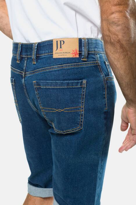 Regular Fit Denim Bermuda Shorts