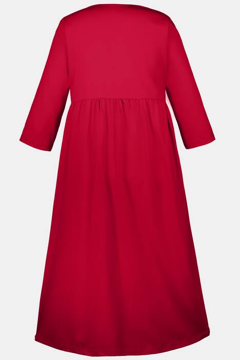Kleid, Jersey, Prinzess-Linie, 3/4-Ärmel