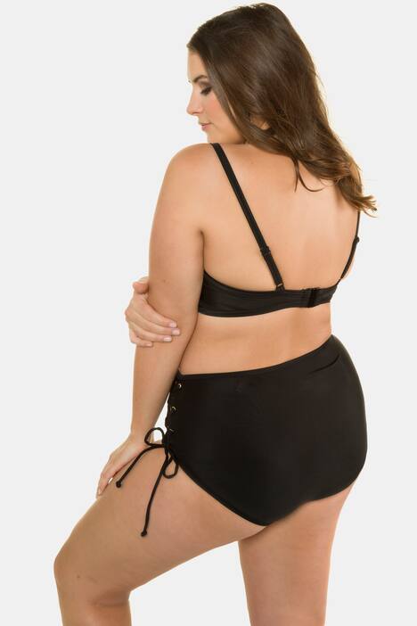 Bikini, Softcup-Oberteil und High Waist Slip