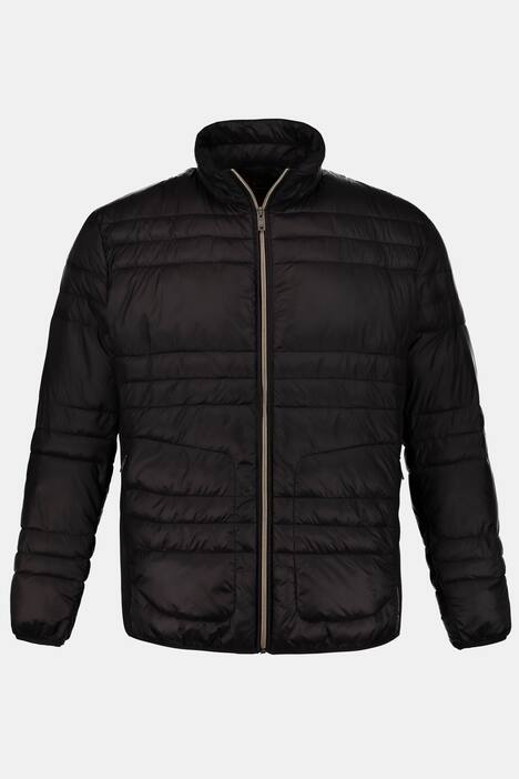 Steppjacke, seitliche elastische Einsätze