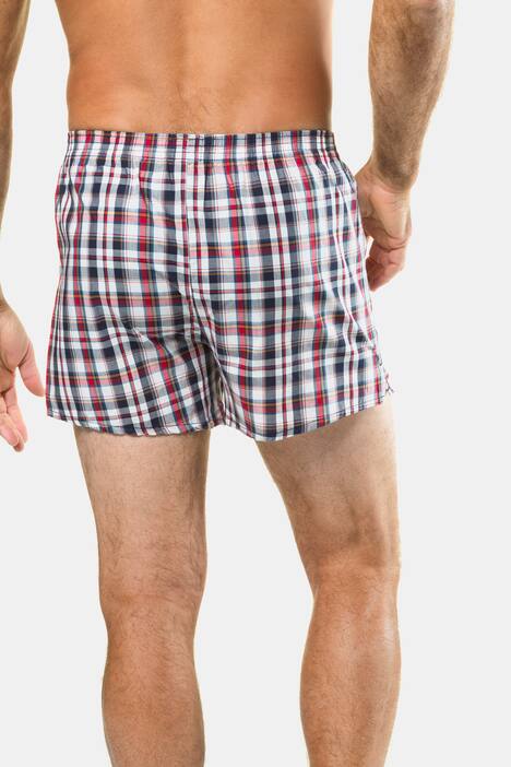 Boxershorts, 2er-Pack, Web, Karo/uni, JP1880 by CECEBA