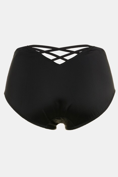 Miederhose, seitliche Bänder, Powermesh-Einsätze