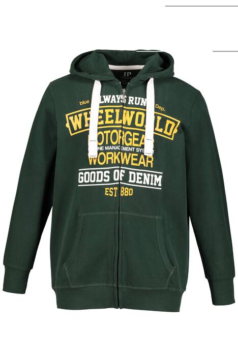 Hoodie-Jacke, Kapuze, Wheelworld, Zipper