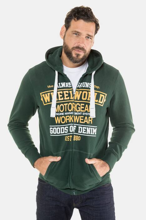Hoodie-Jacke, Kapuze, Wheelworld, Zipper