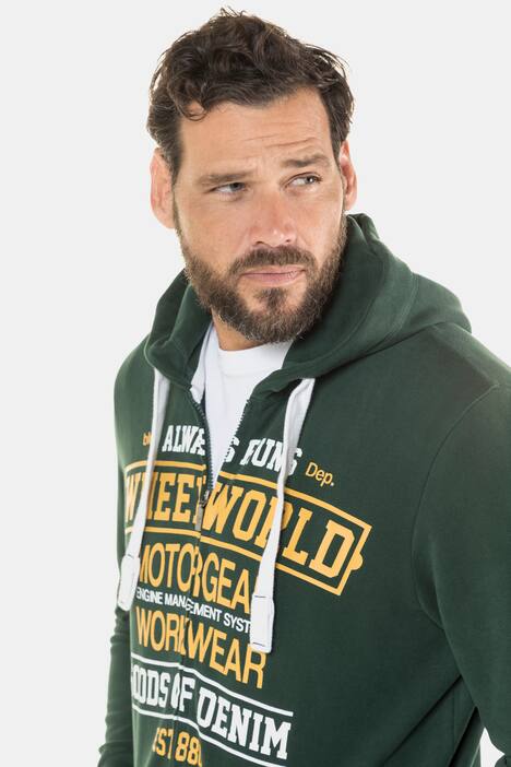 Hoodie-Jacke, Kapuze, Wheelworld, Zipper