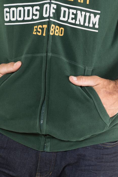 Hoodie-Jacke, Kapuze, Wheelworld, Zipper