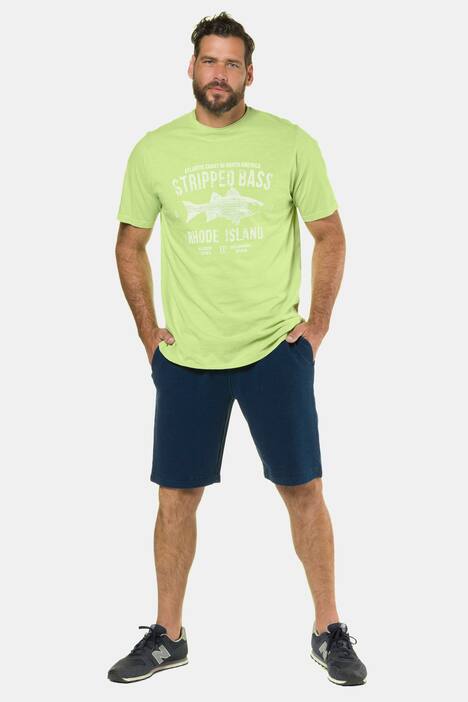 T-Shirt, Fisch in Used-Optik, Halbarm