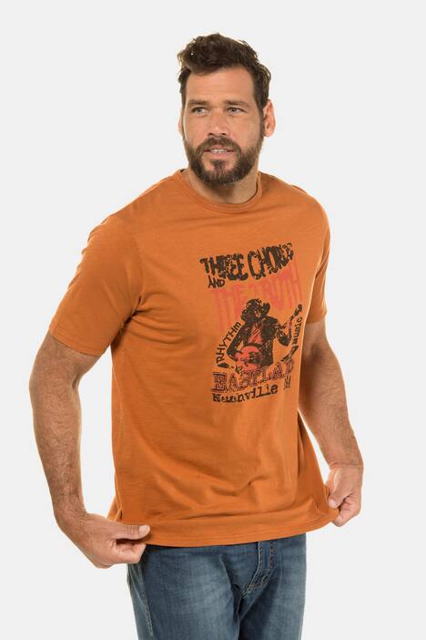 Shirt, Musiker-Motiv, Halbarm