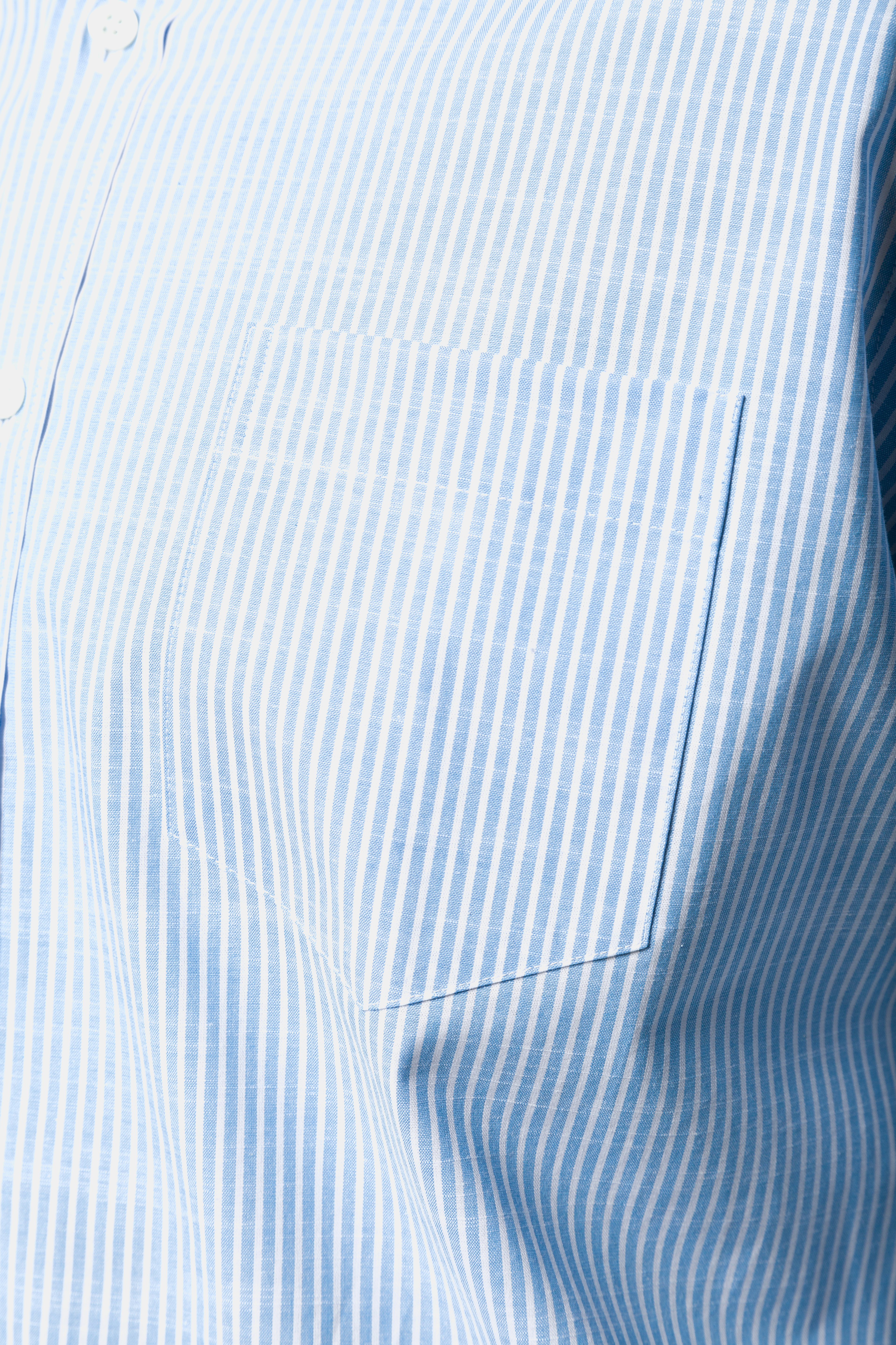 Streifenhemd, Leinenmix, Modern Fit