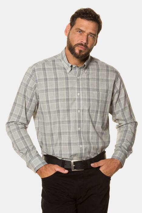 Karohemd, Buttondown-Kragen, Modern Fit