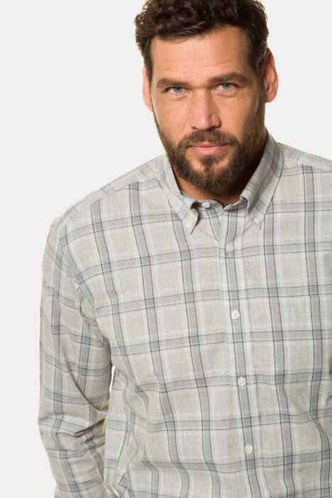 Karohemd, Buttondown-Kragen, Modern Fit