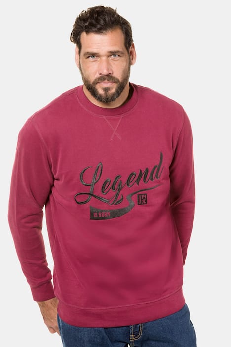 Legend Embroidered Cotton Sweatshirt